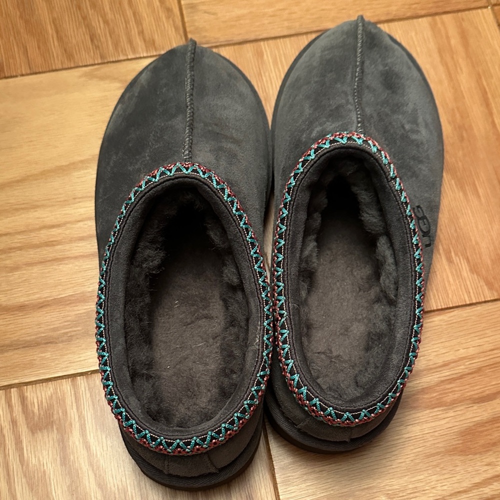 UGG Women's Tasman Dark Grey Slipper